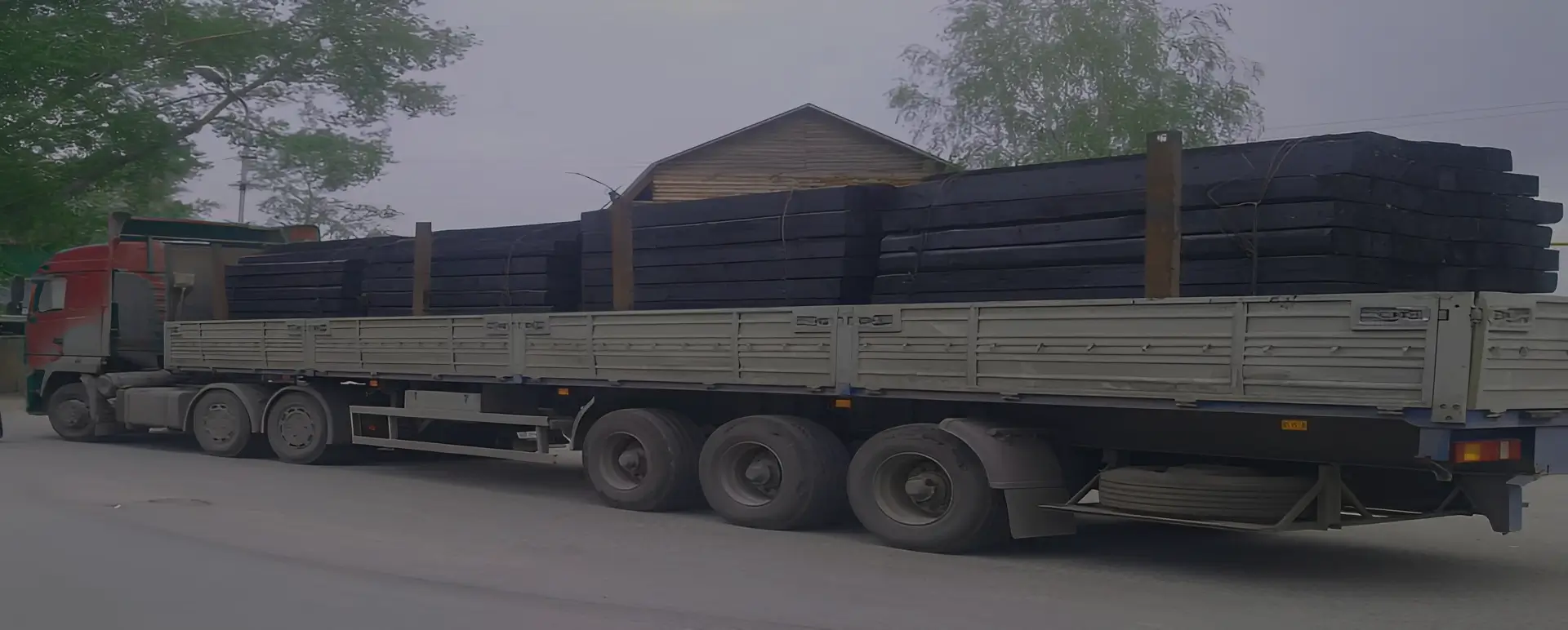 Сервис от транспортной компании по доставке шпал по России из Варны автотранспортом